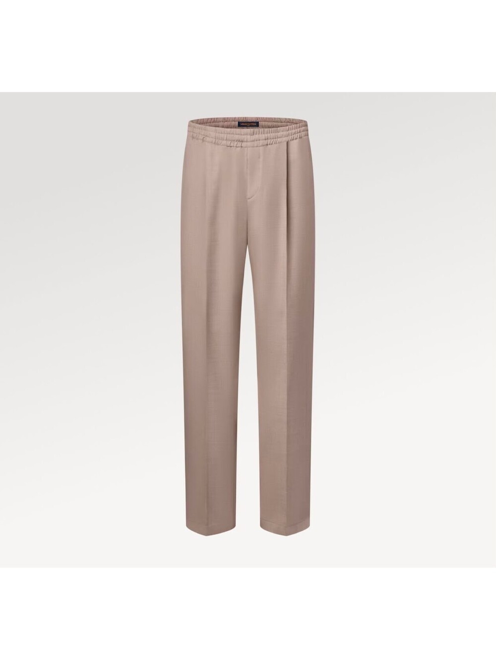 Louis Vuitton Beige Elastic Waist Trousers